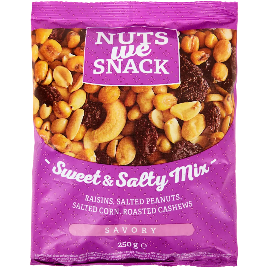 Nuts we Snack Sweet & Salty Mix 1