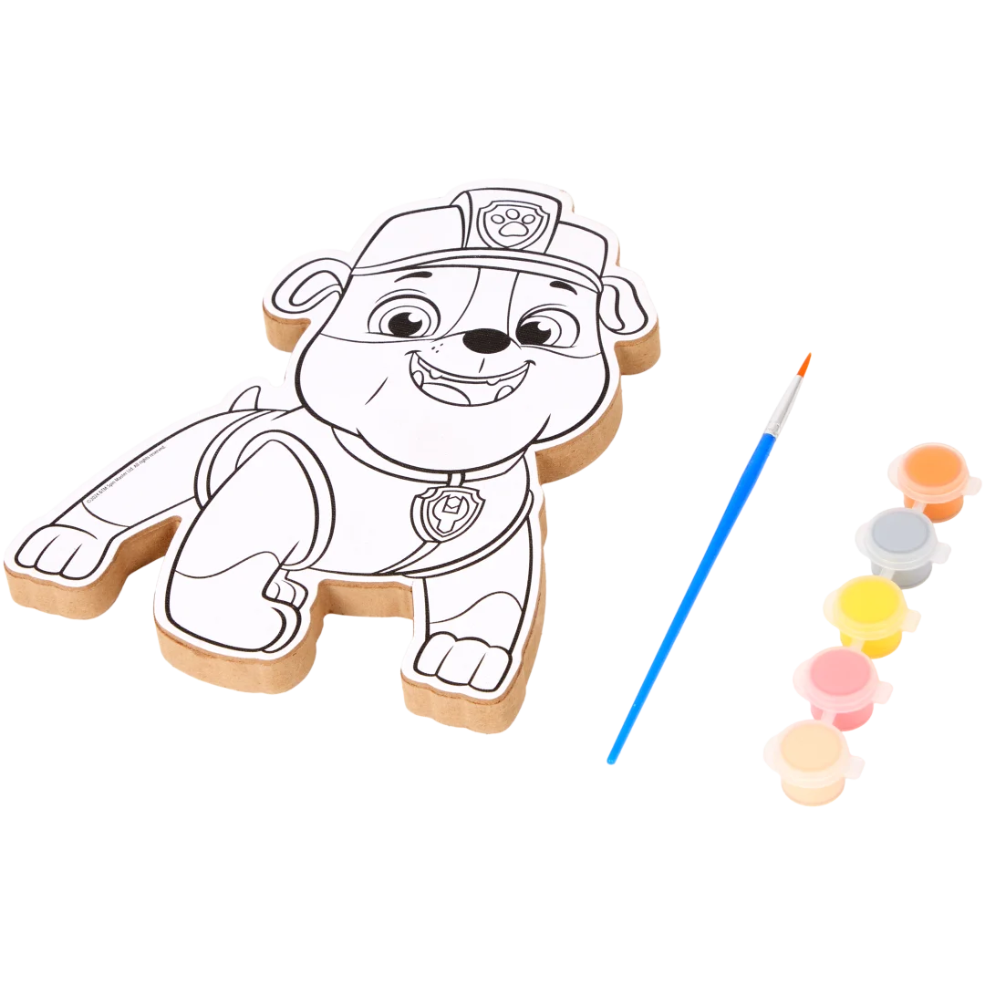 Juego de pintura con lienzo Paw Patrol