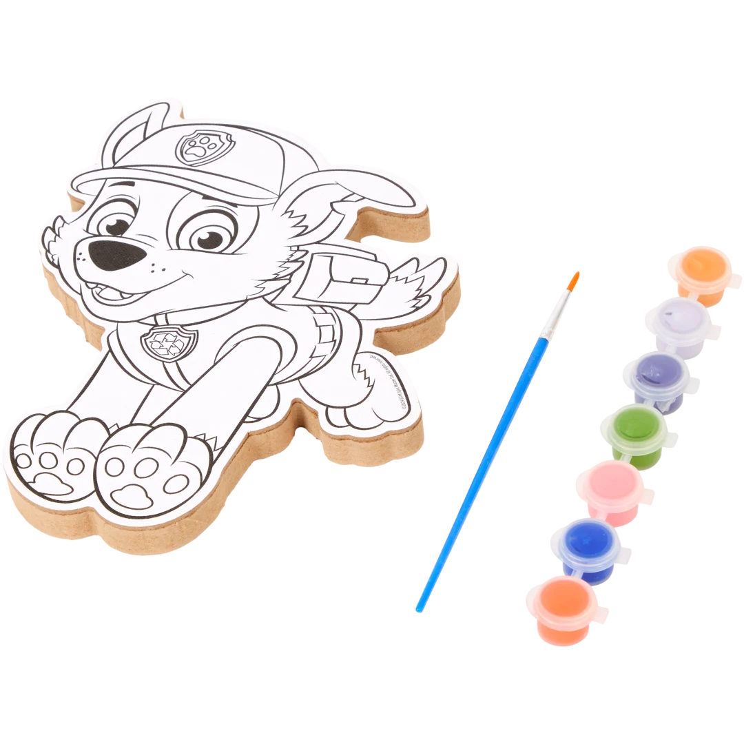 Juego de pintura con lienzo Paw Patrol