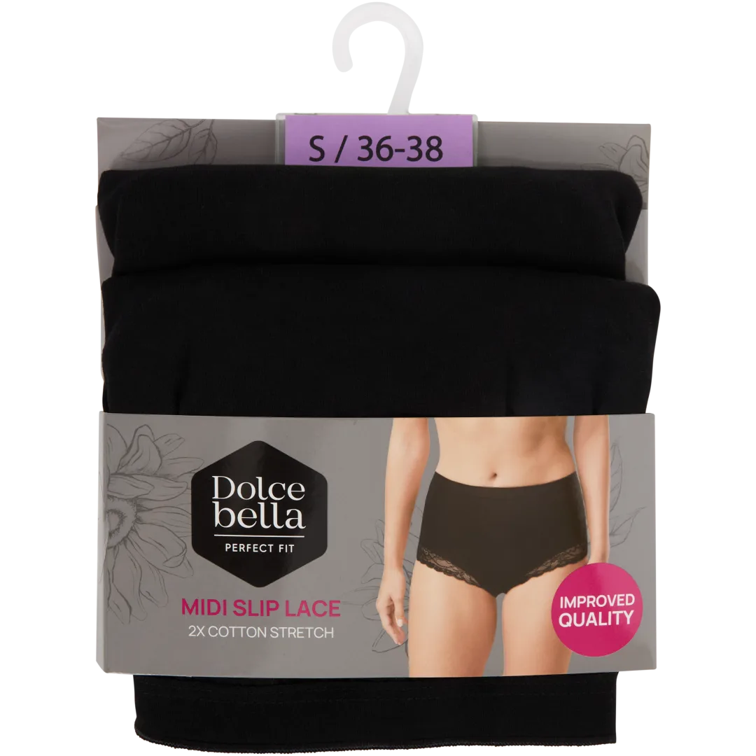 Dolce Bella Spitzen-Midislips 2