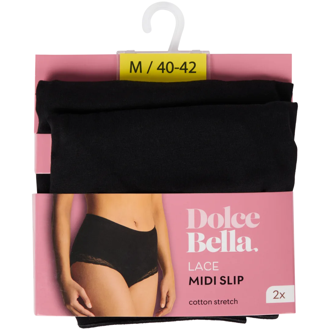 Slip midi in pizzo Dolce Bella