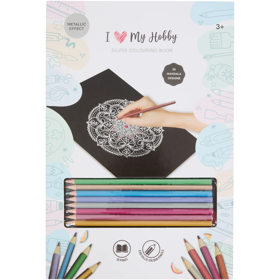 Album da colorare I Love My Hobby