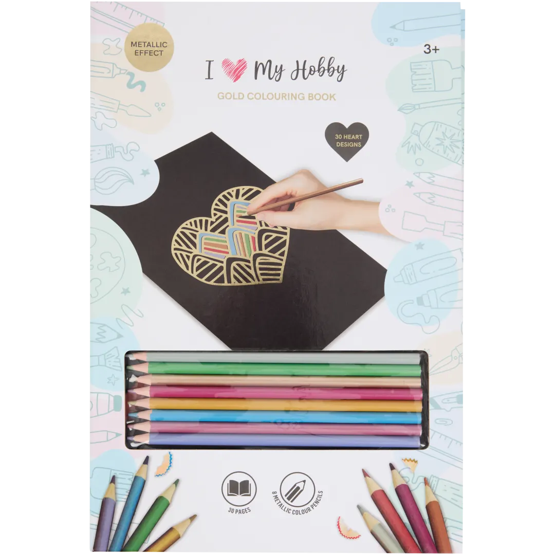 Album da colorare I Love My Hobby