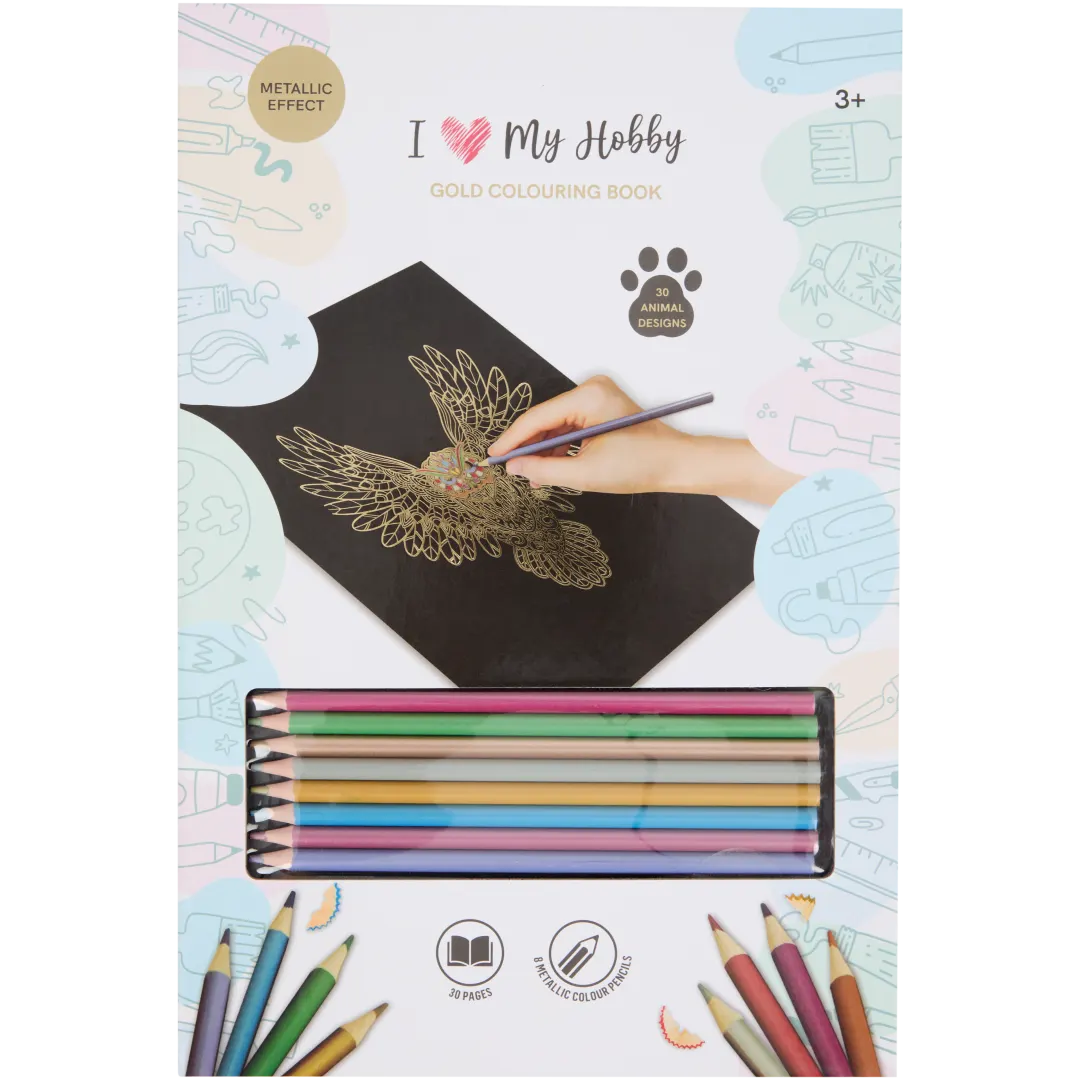 Album da colorare I Love My Hobby