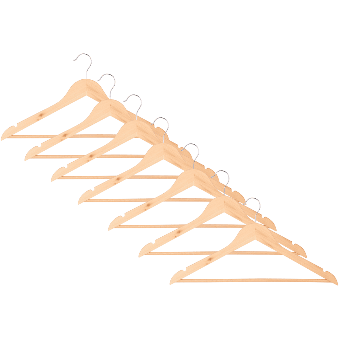 Kleiderbügel aus Holz 1