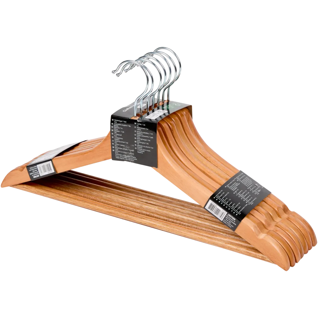 Grucce in legno per abiti 2