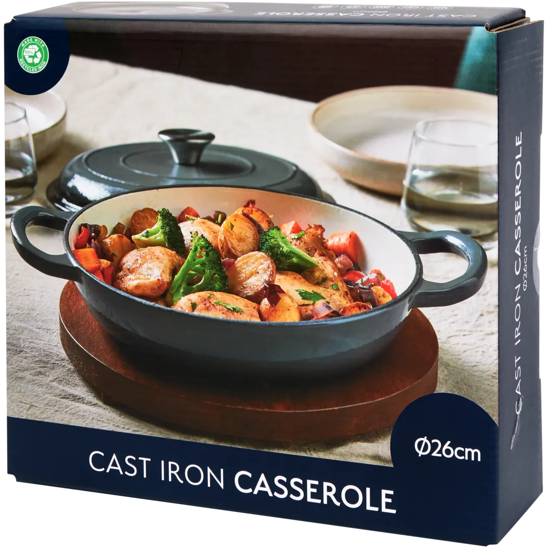 Gietijzeren braadpan