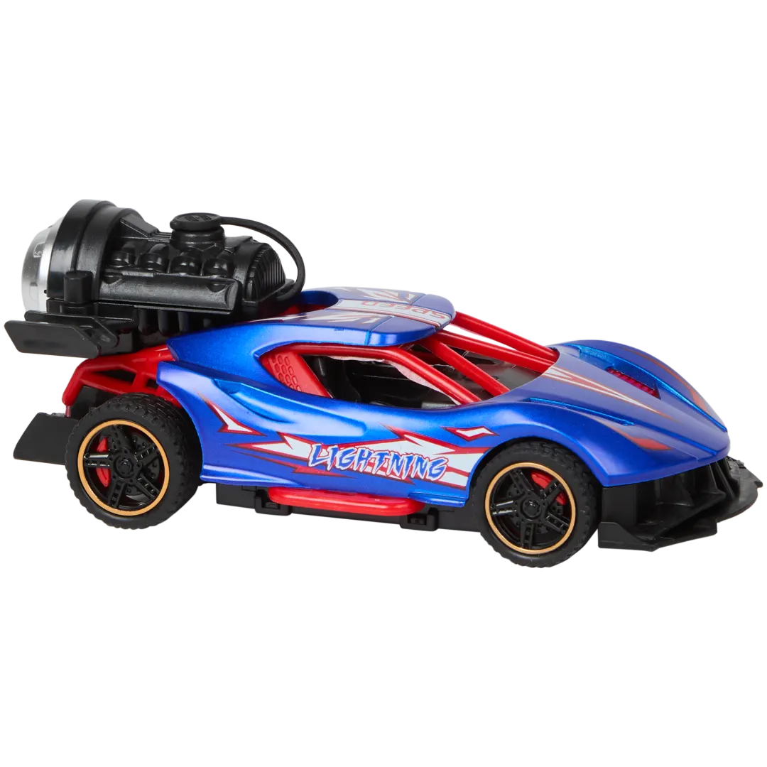 Speelgoedauto met rook en licht