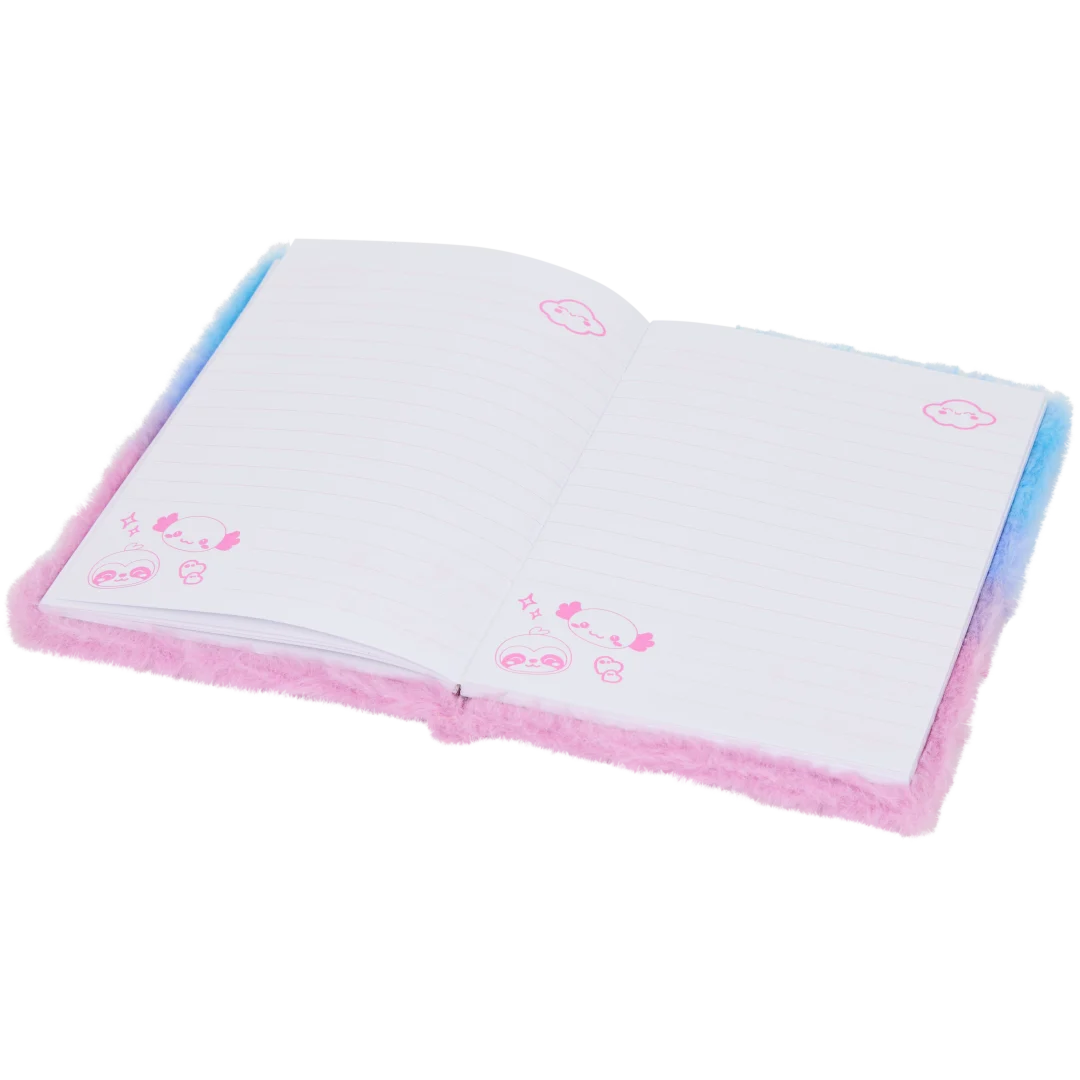 Carnet de notes A5 en peluche