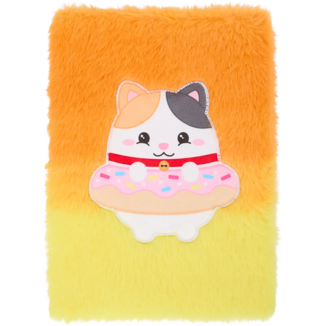 Carnet de notes A5 en peluche