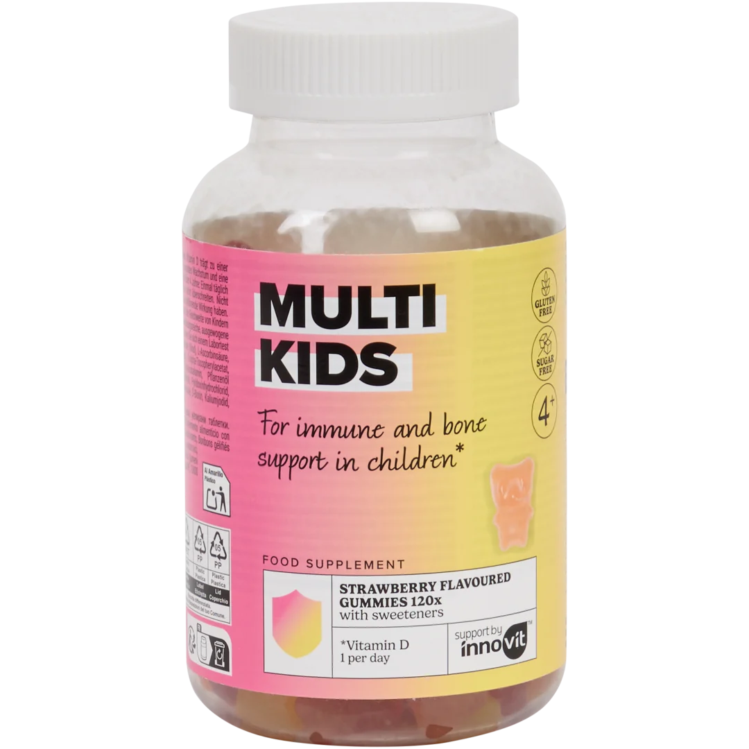 Gummies multivitaminés Innovit Kids Fraise 1