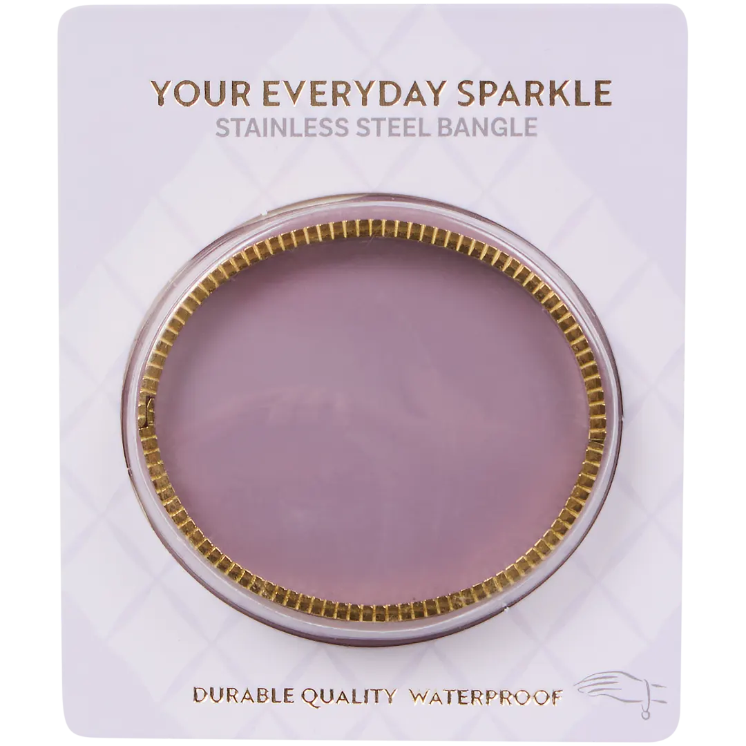 Roestvrijstalen bangle-armband