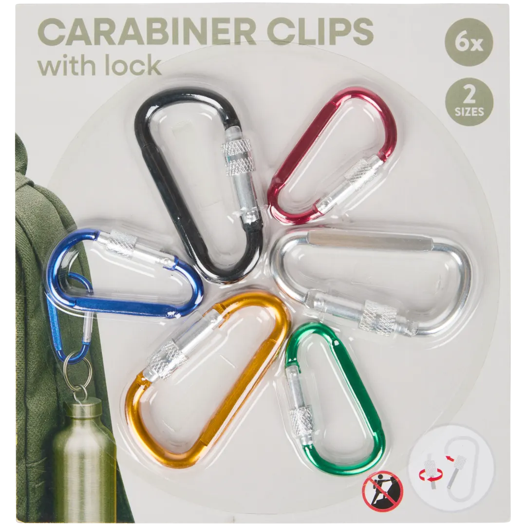 Karabinerhaken mit Schraubverschluss 2