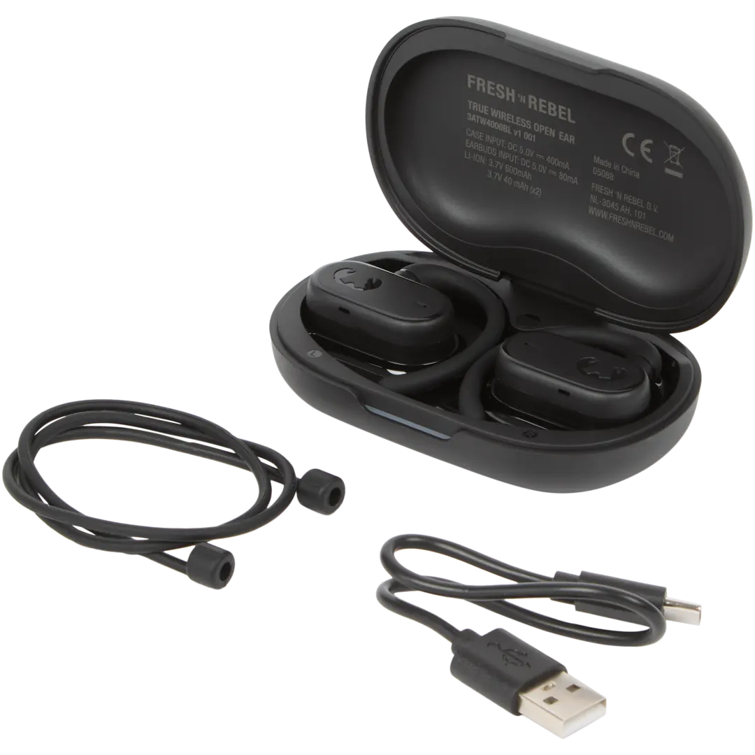 Fresh ’n Rebel open-ear draadloze oortjes