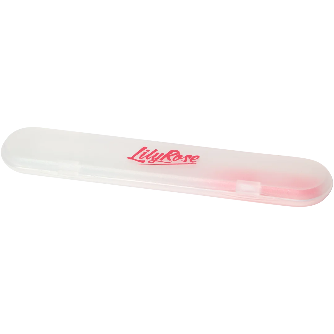 Lima de unhas de vidro em caixa de arrumação LilyRose 2