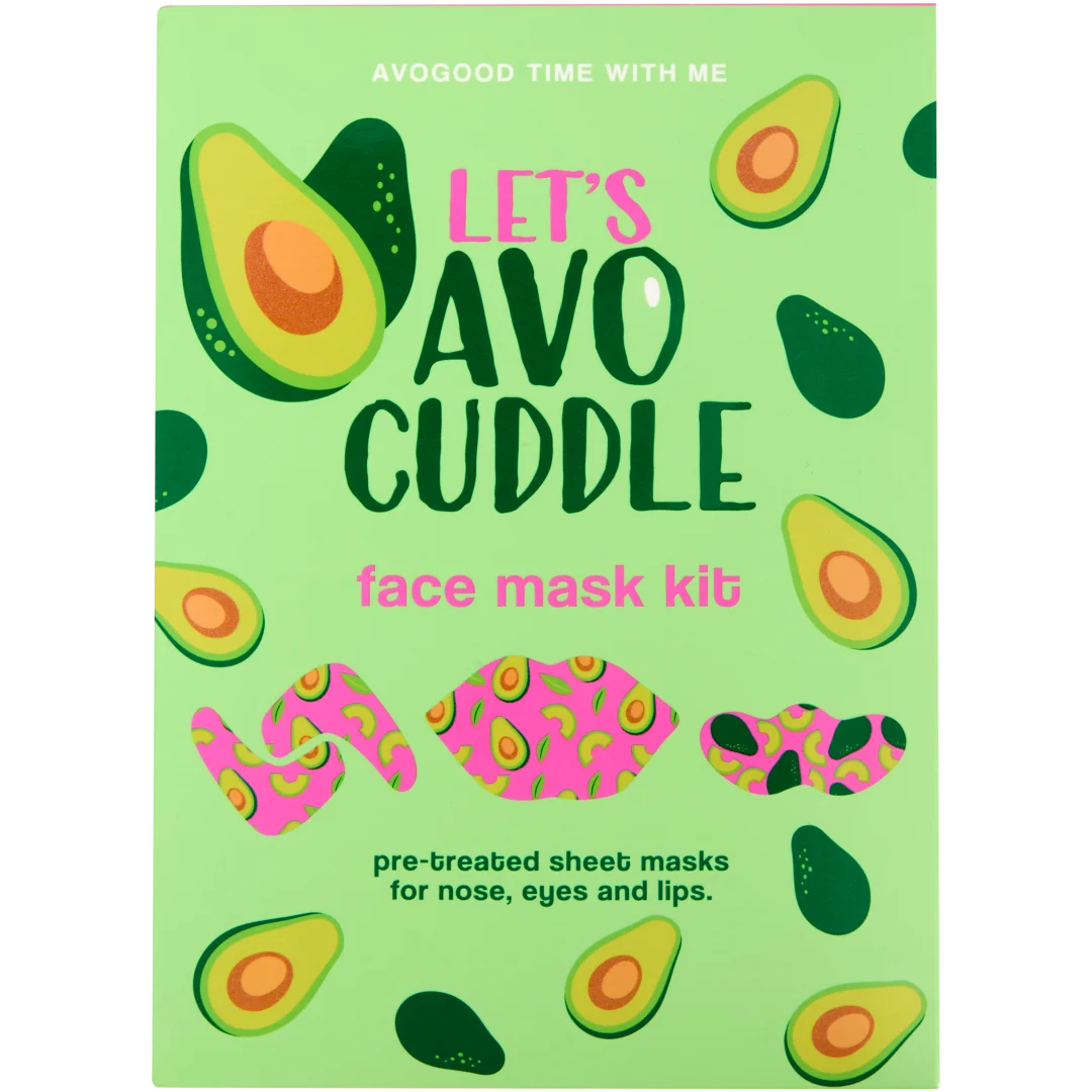 Gesichtsmasken-Set Avocado