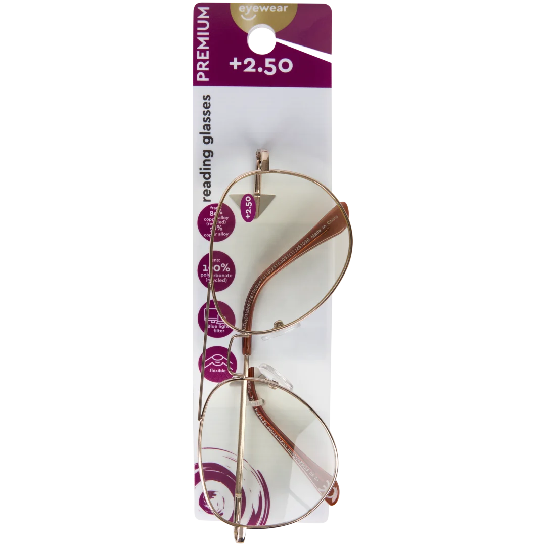 Occhiali da lettura eleganti