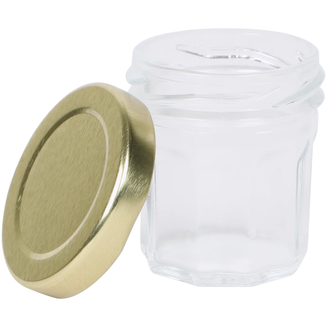 Mini glazen pot