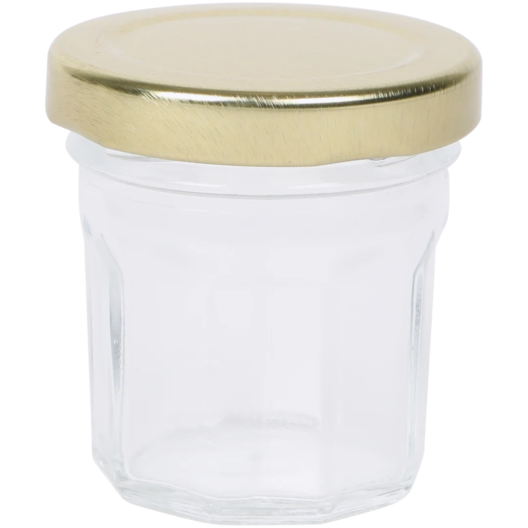 Mini glazen pot
