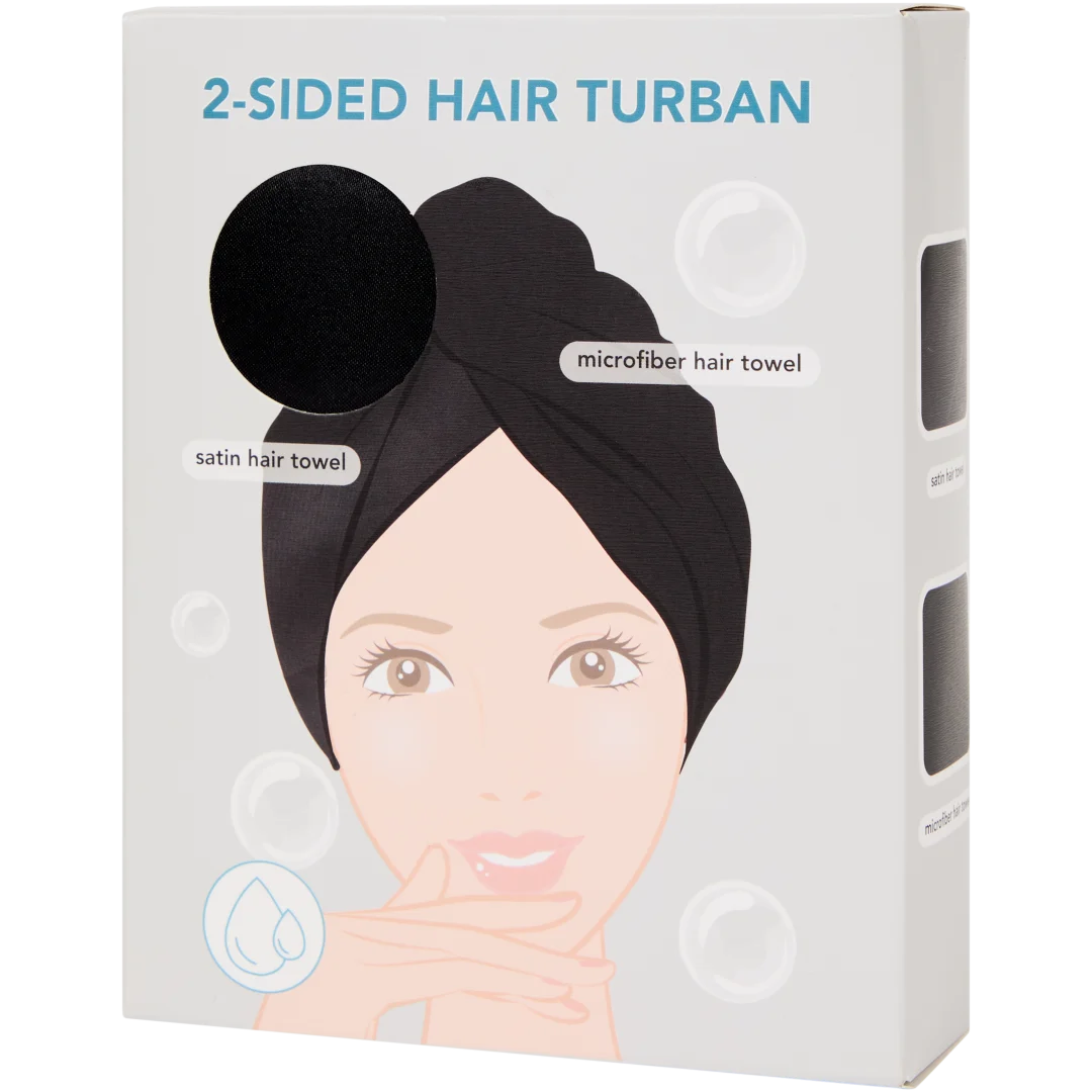 Ręcznik do włosów 2 w 1