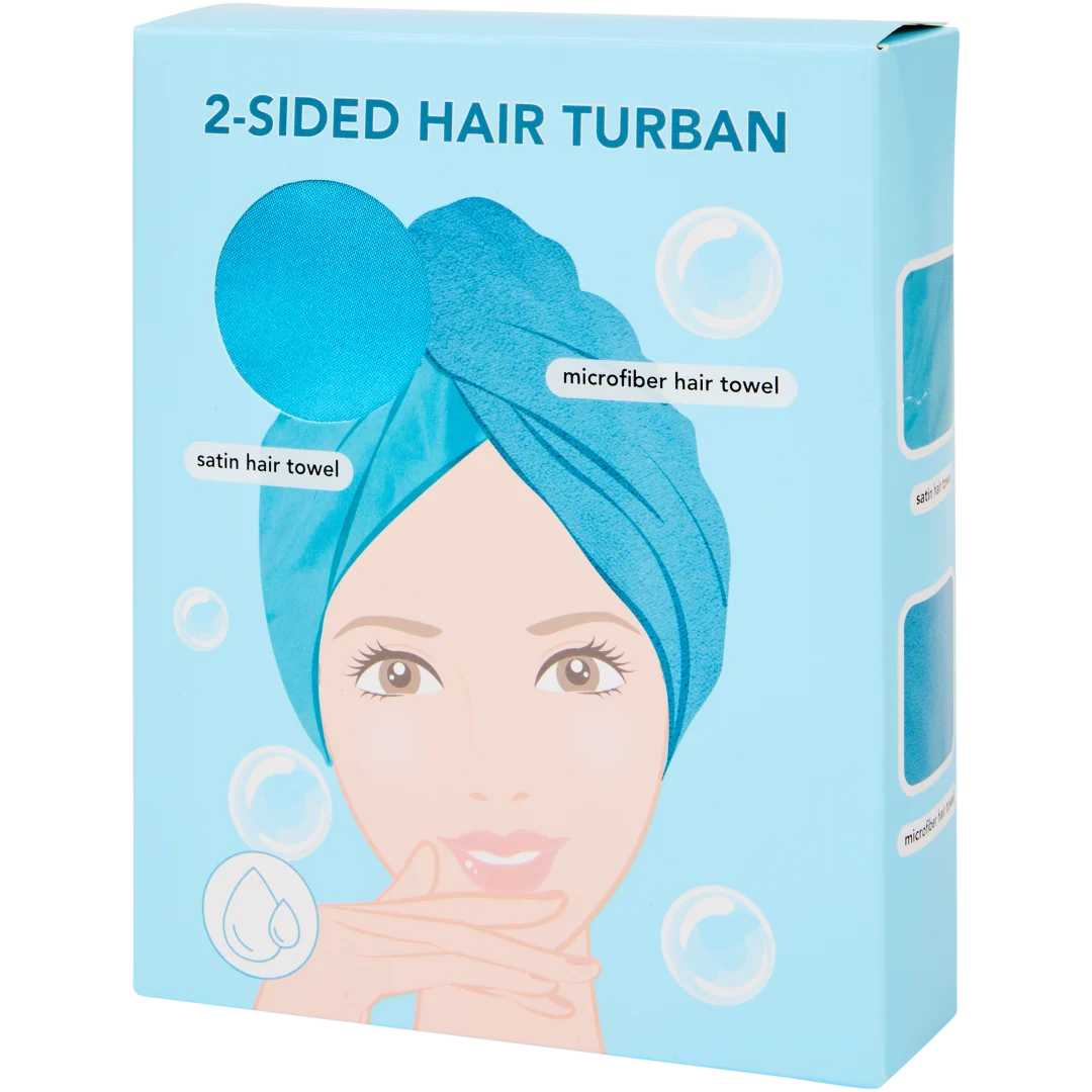 Ręcznik do włosów 2 w 1