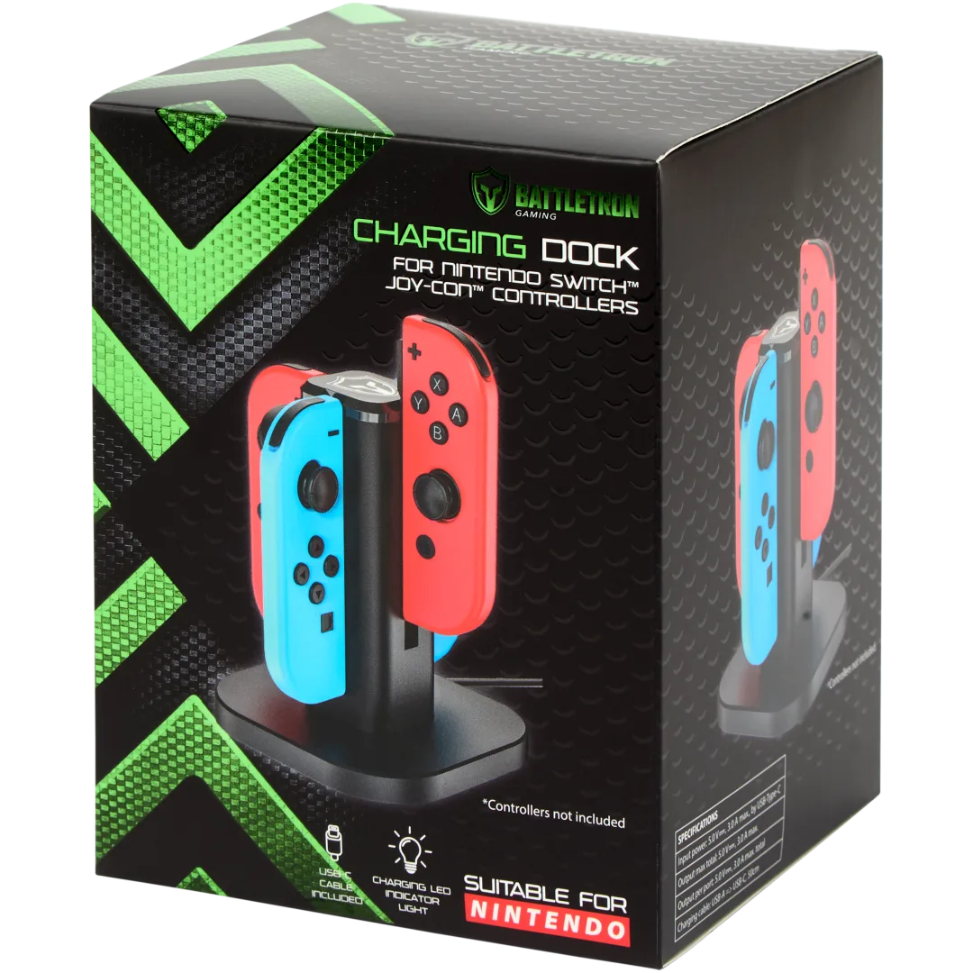 Stazione di ricarica Battletron Nintendo Switch