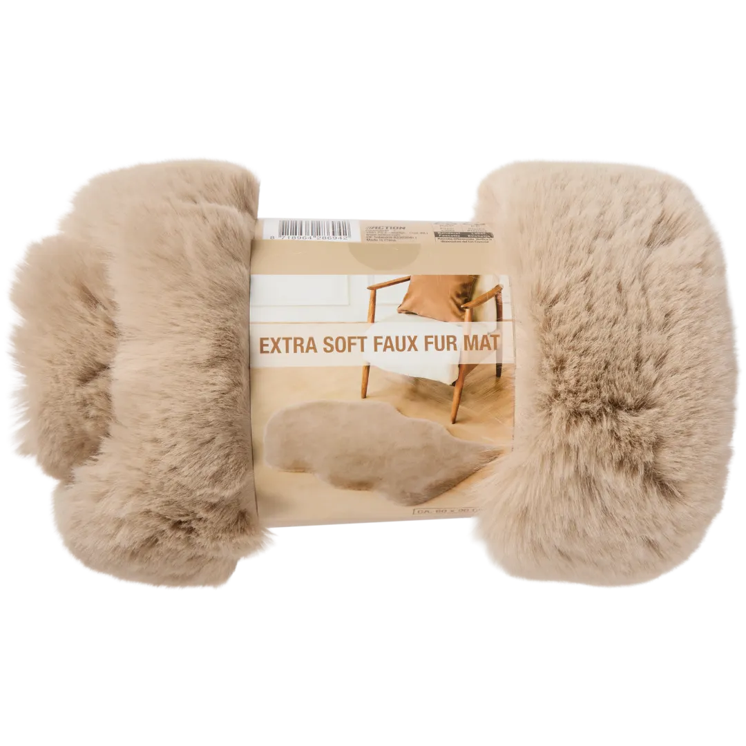 Tapis en fausse fourrure 6