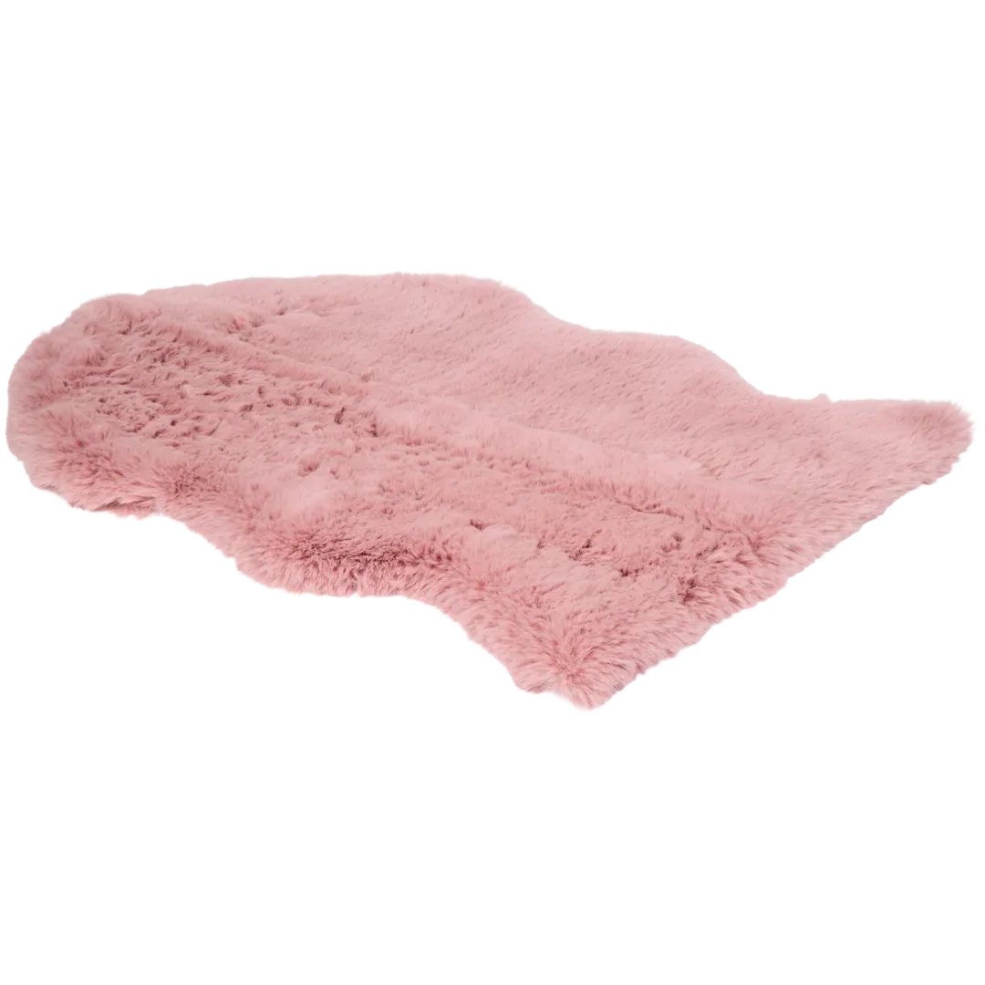 Tapis en fausse fourrure 1