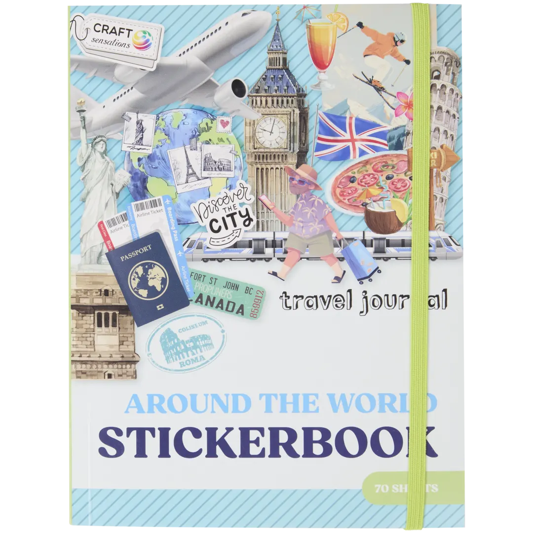 Bloco de autocolantes XL Craft Universe