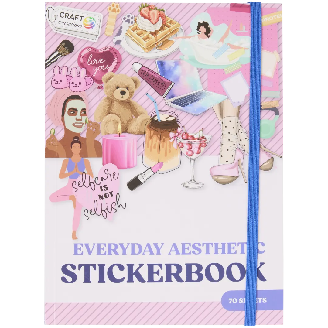 Bloco de autocolantes XL Craft Universe