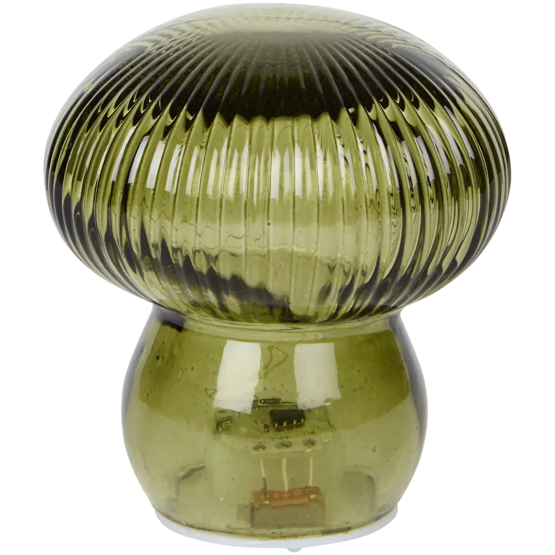 Glasdekoration mit Licht 5