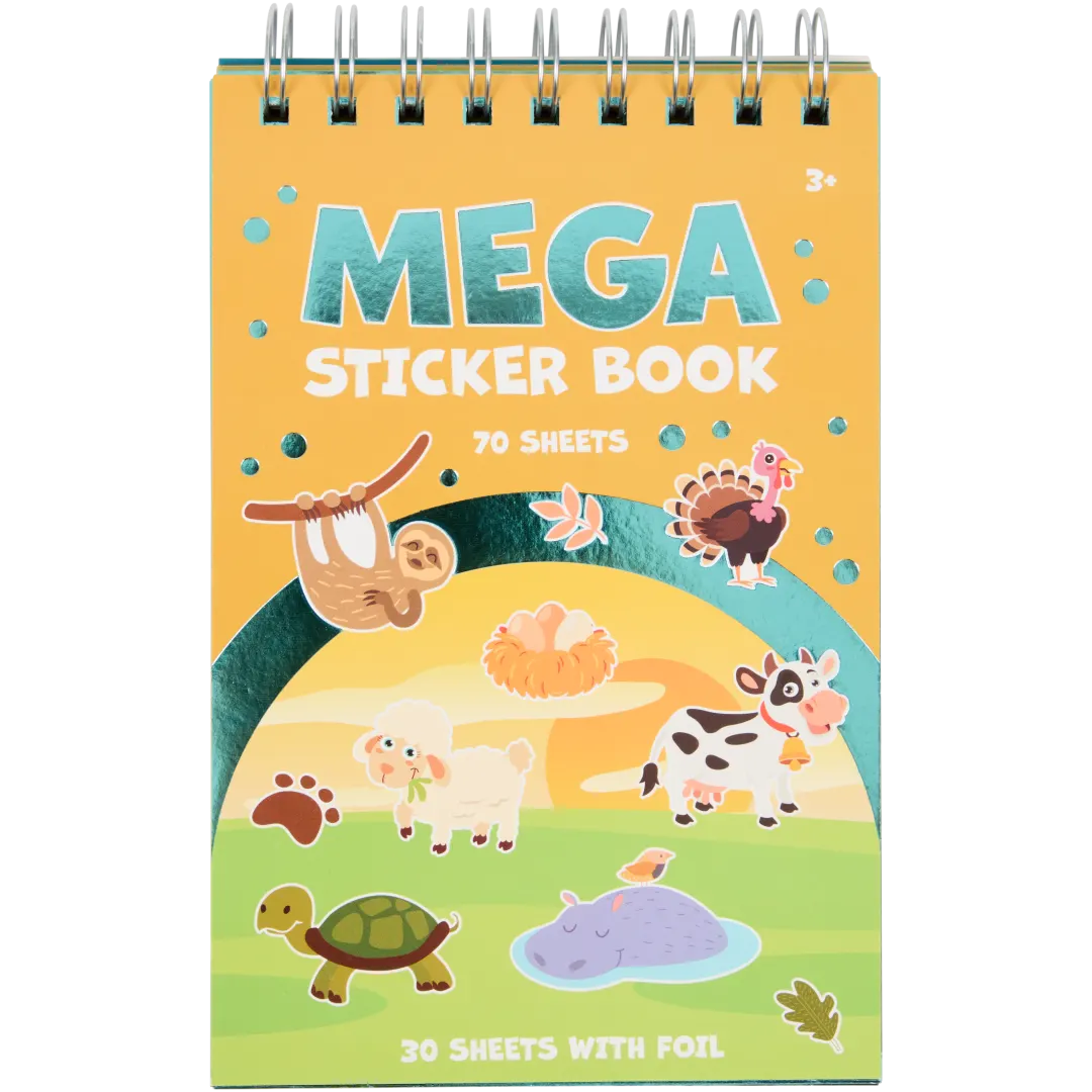 Książka z naklejkami