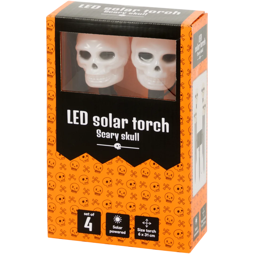 Party Universe Solar-Gartenstecker Halloween 5