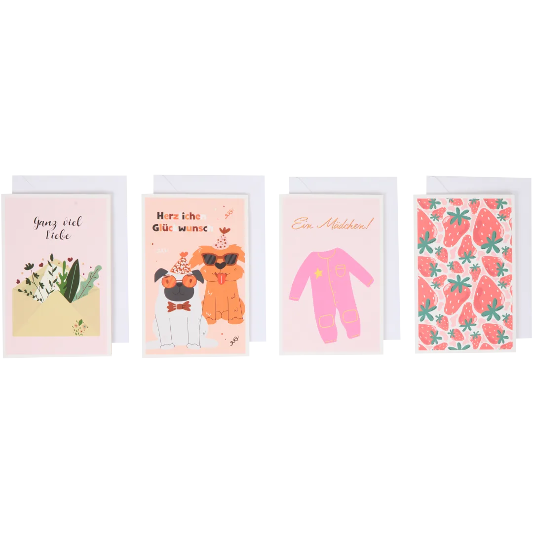 Party Universe Grußkarten in Schachtel