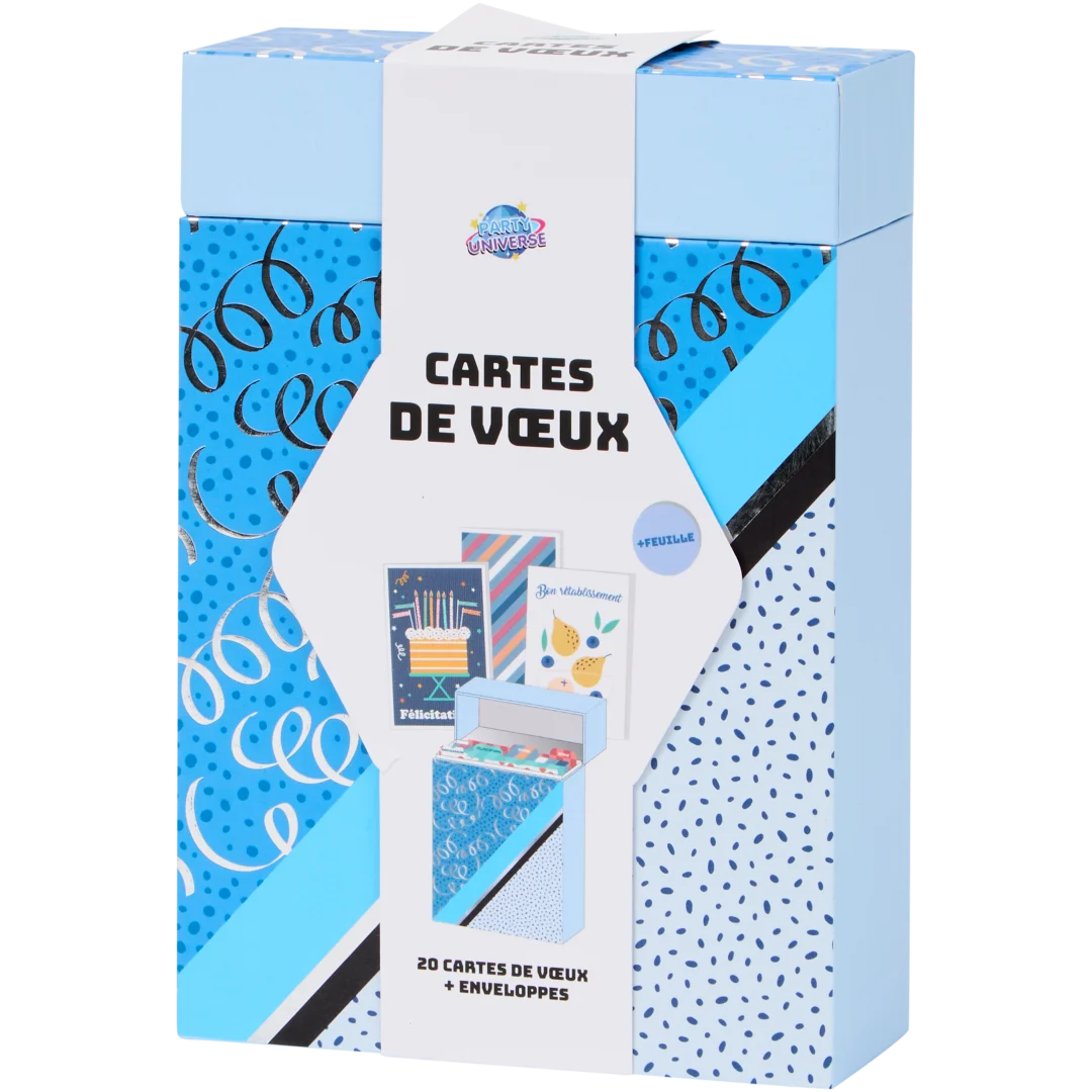 Party Universe Grußkarten in Schachtel