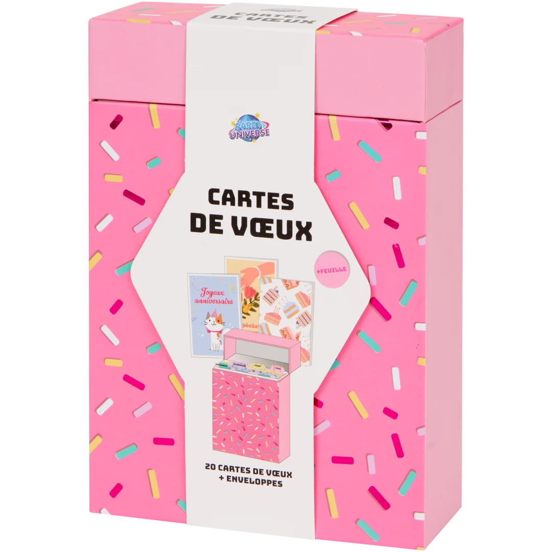 Cartes de vœux Party Universe
