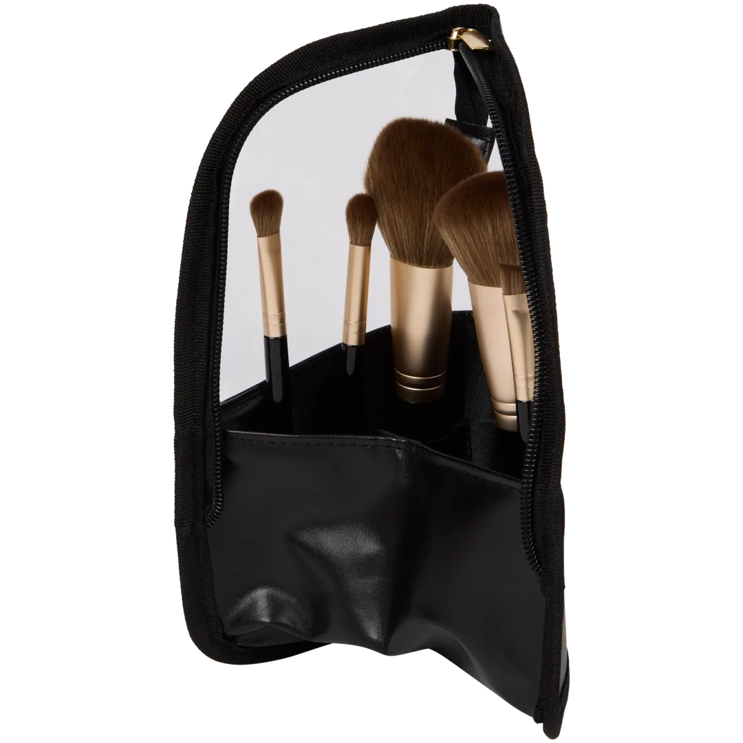 Sada štětců na make-up v cestovní taštičce 1