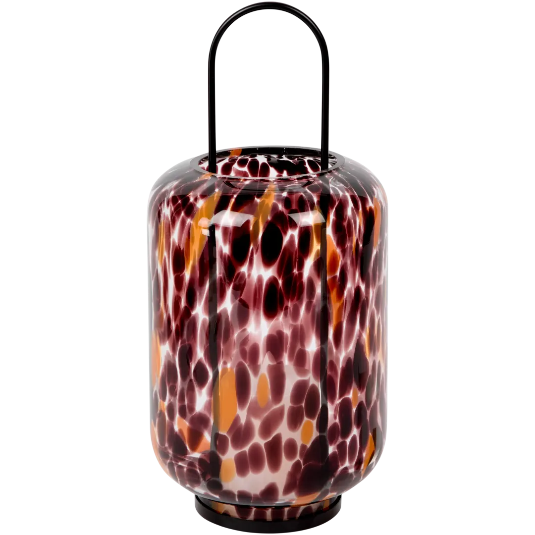 Szklana latarnia LED 1