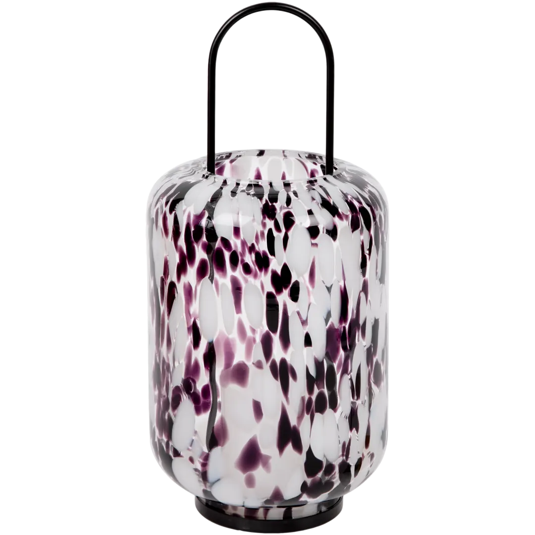 Szklana latarnia LED 3