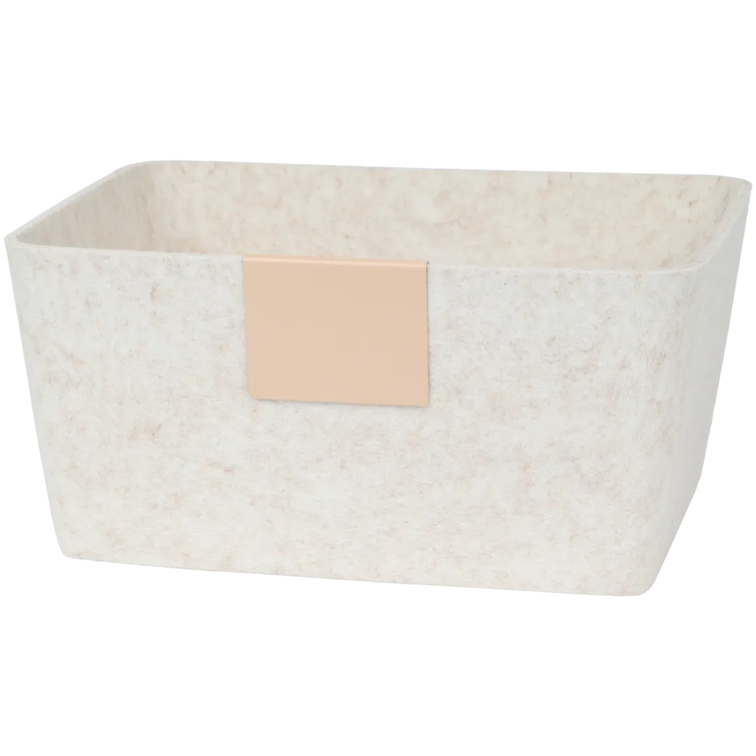 Panier de rangement en feutre