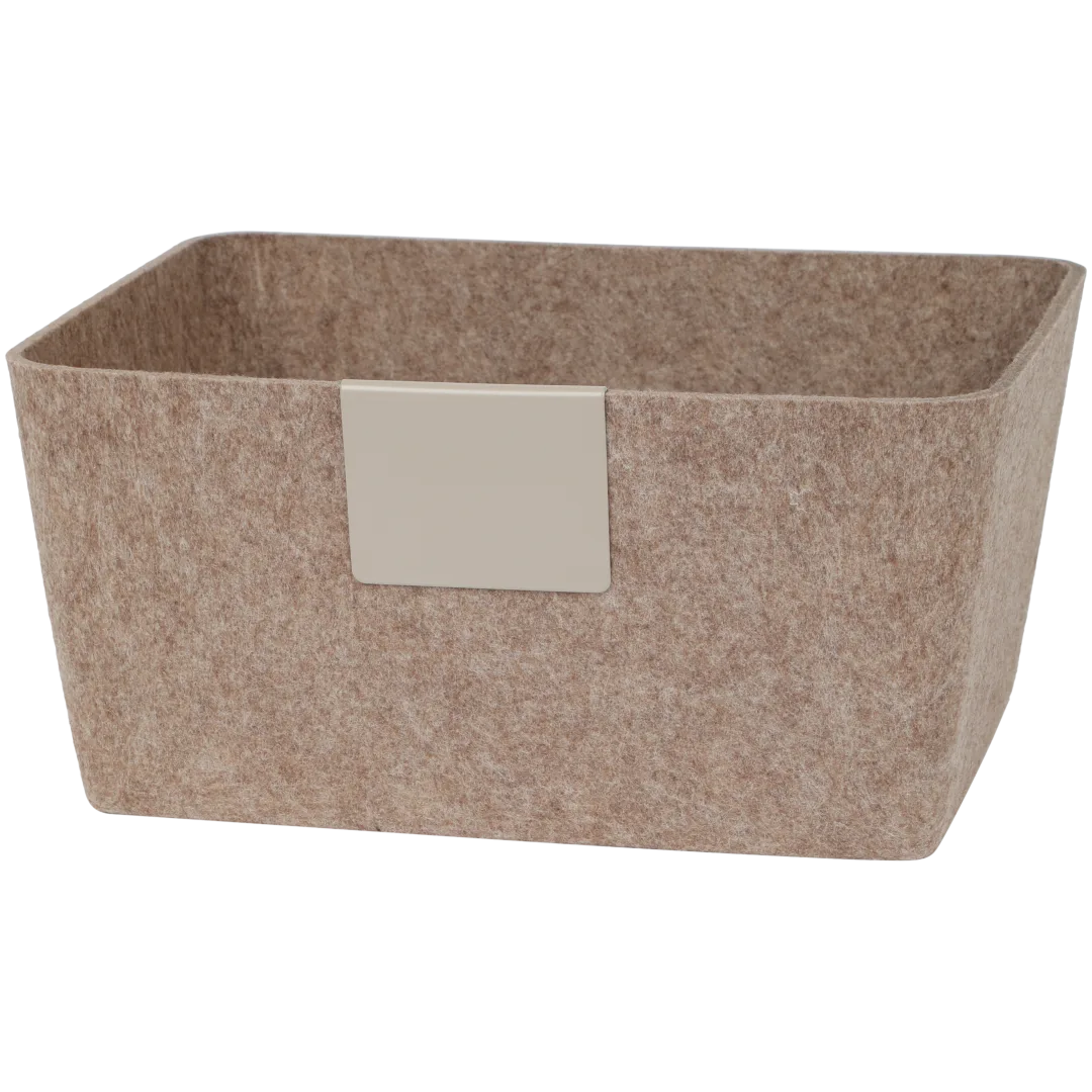 Panier de rangement en feutre
