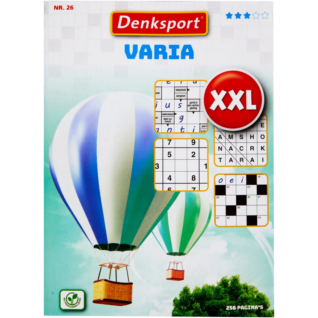 Denksport puzzelboek XXL 2