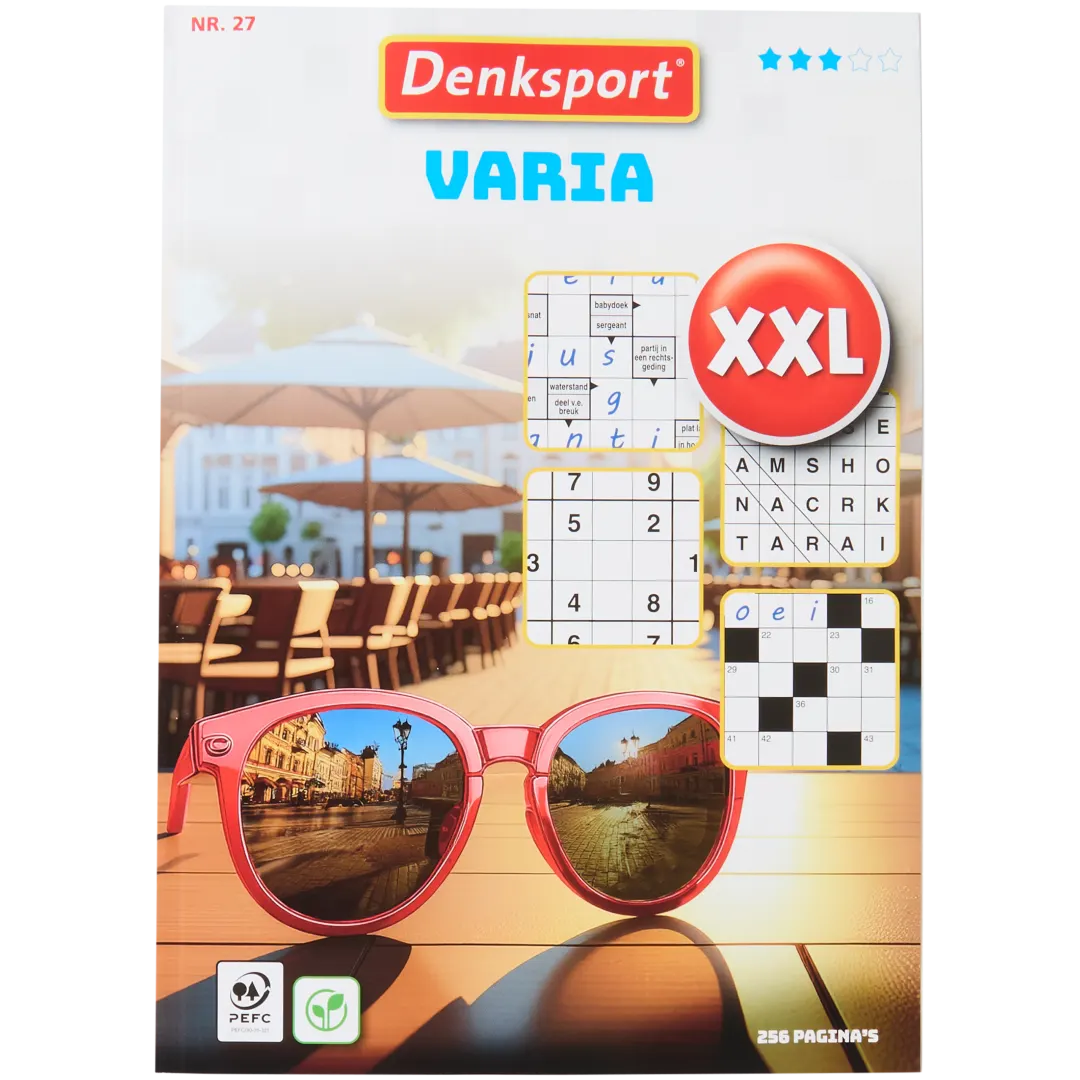 Denksport puzzelboek XXL 1