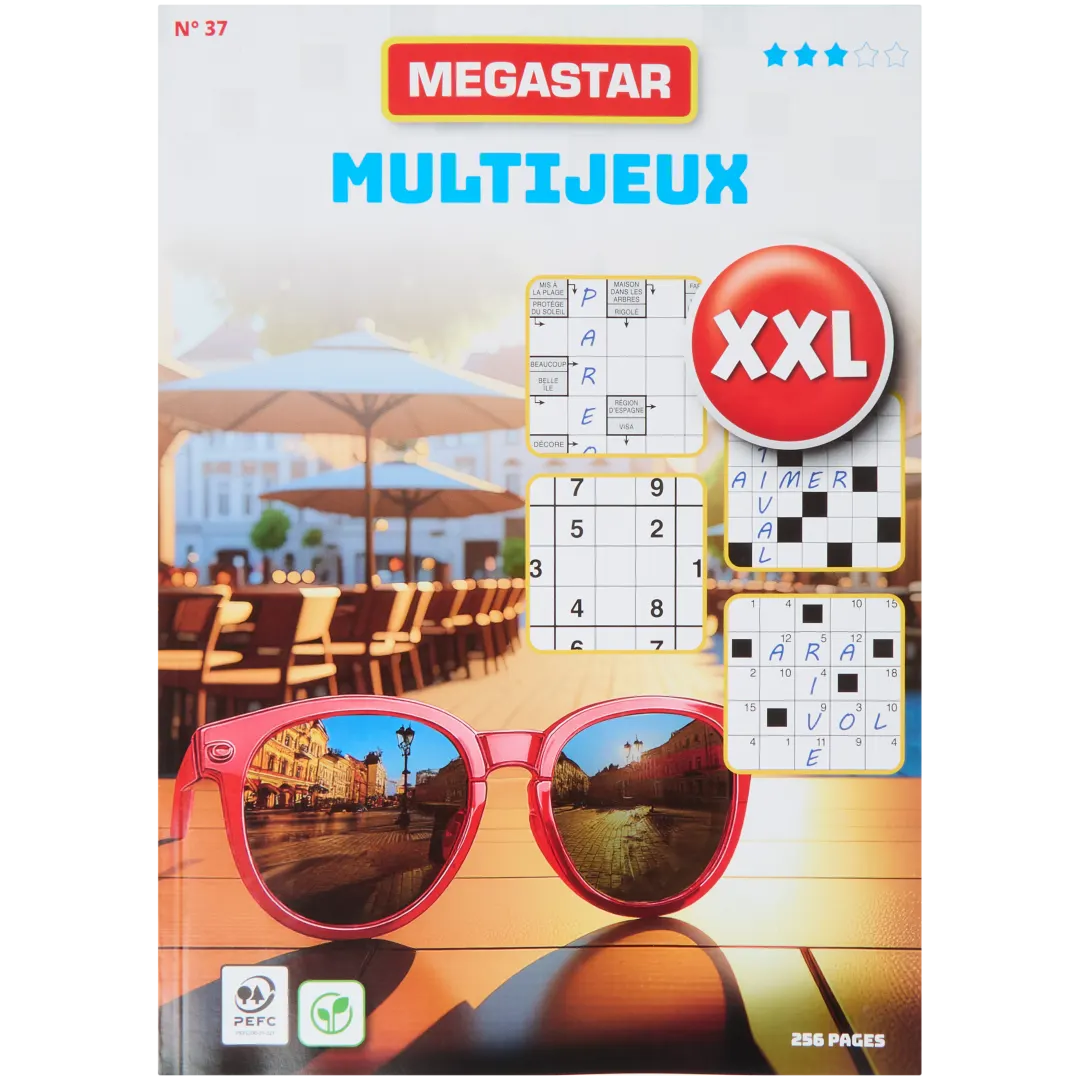 Livre de jeux XXL Megastar 6