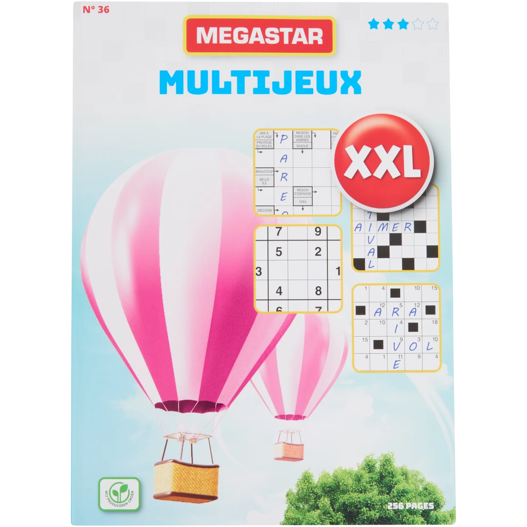 Livre de jeux XXL Megastar 2