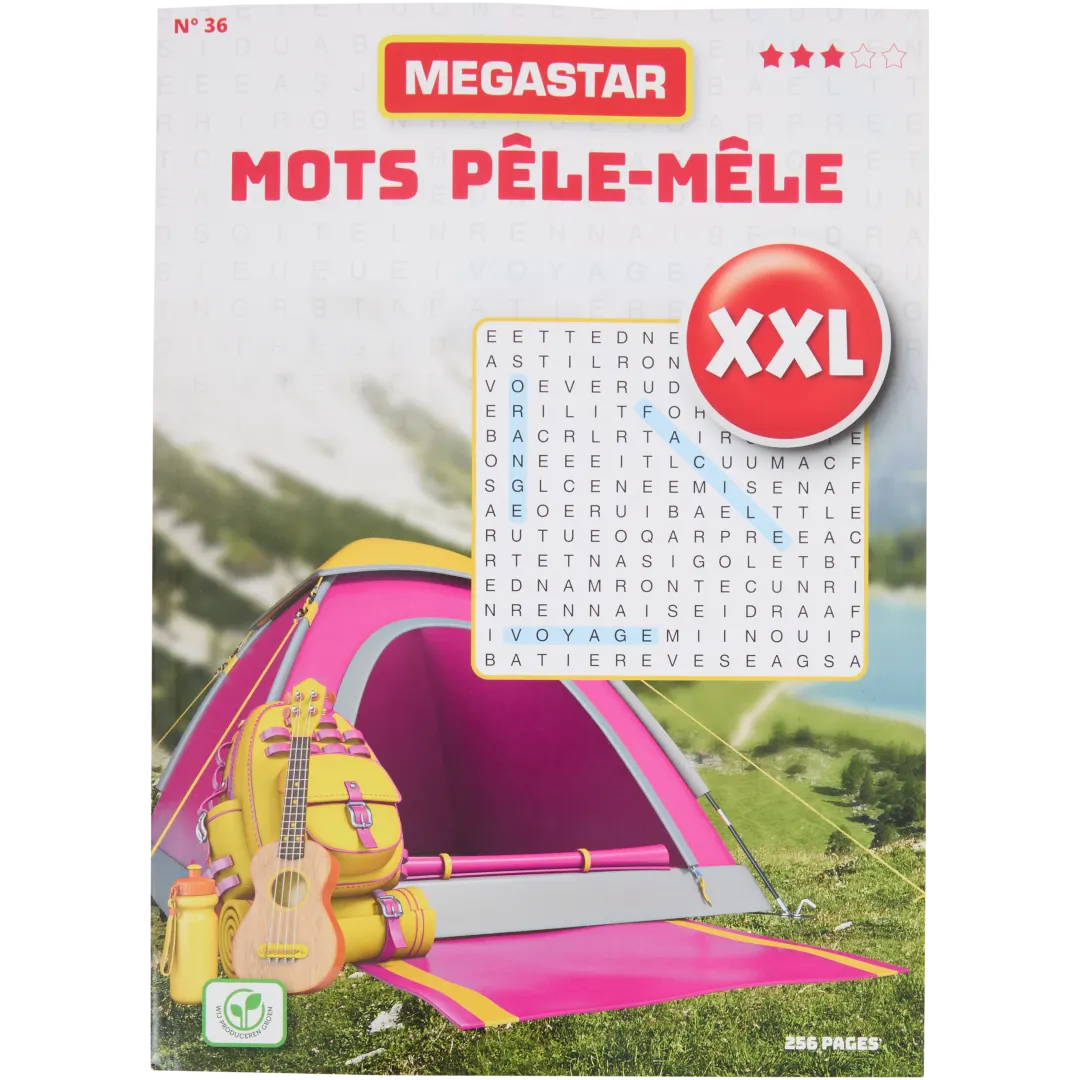 Livre de jeux XXL Megastar 3