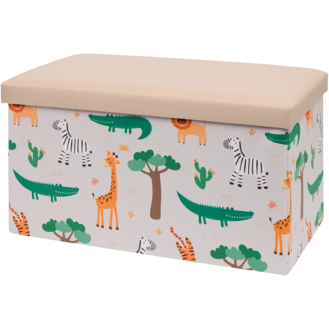 Boîte de rangement pliable avec couvercle 1