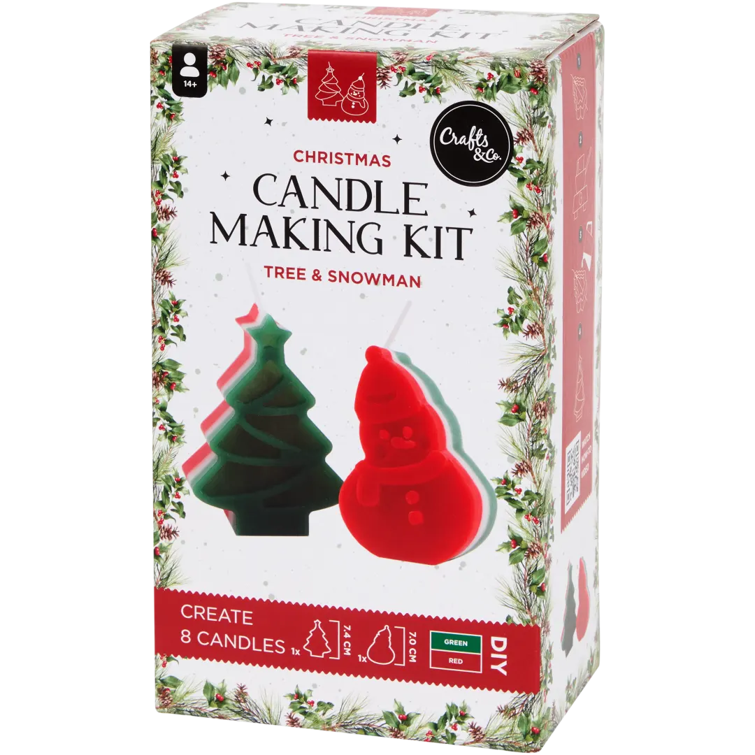 Crafts & Co maak je eigen kerstkaarsen 3
