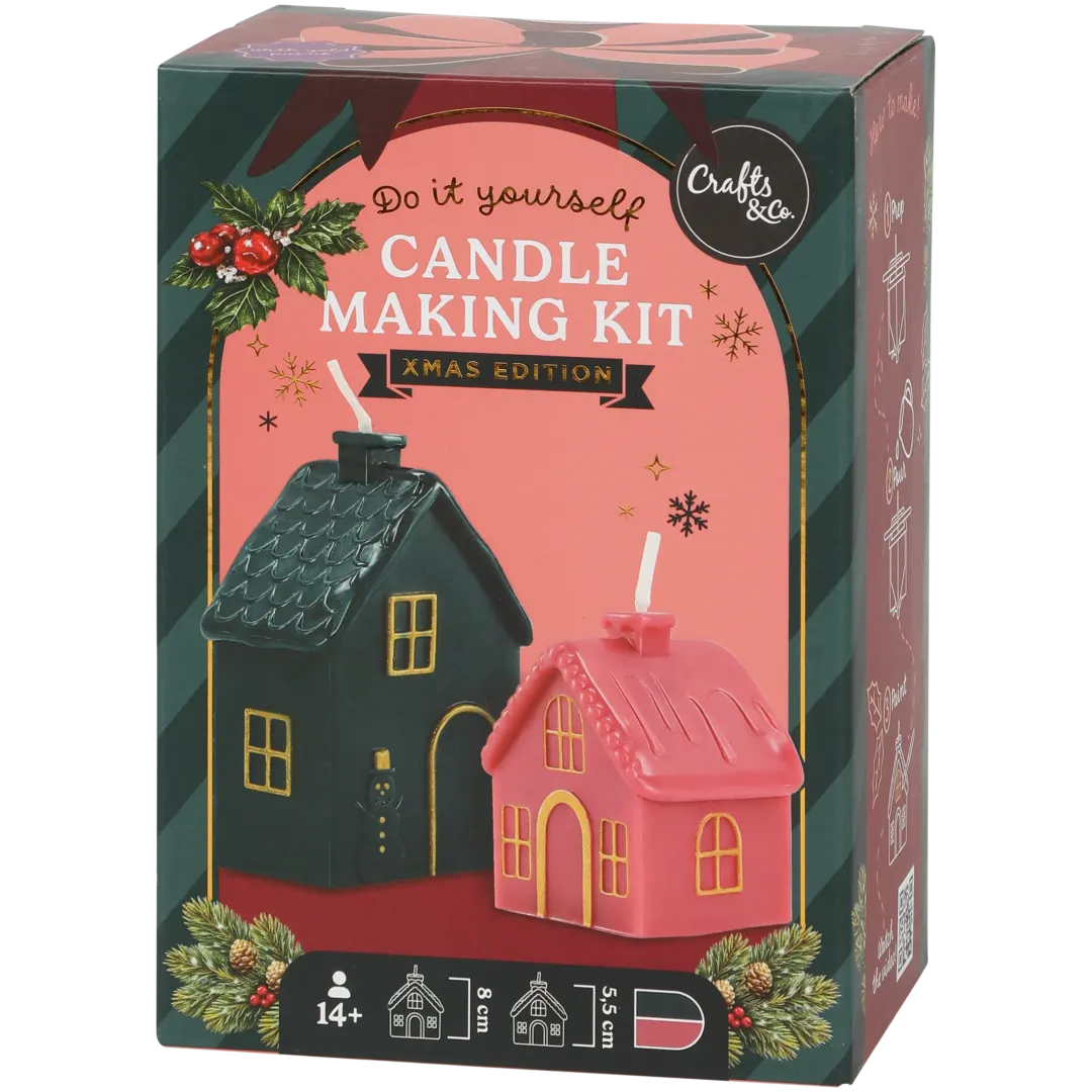 Realizza le tue candele natalizie Crafts & Co