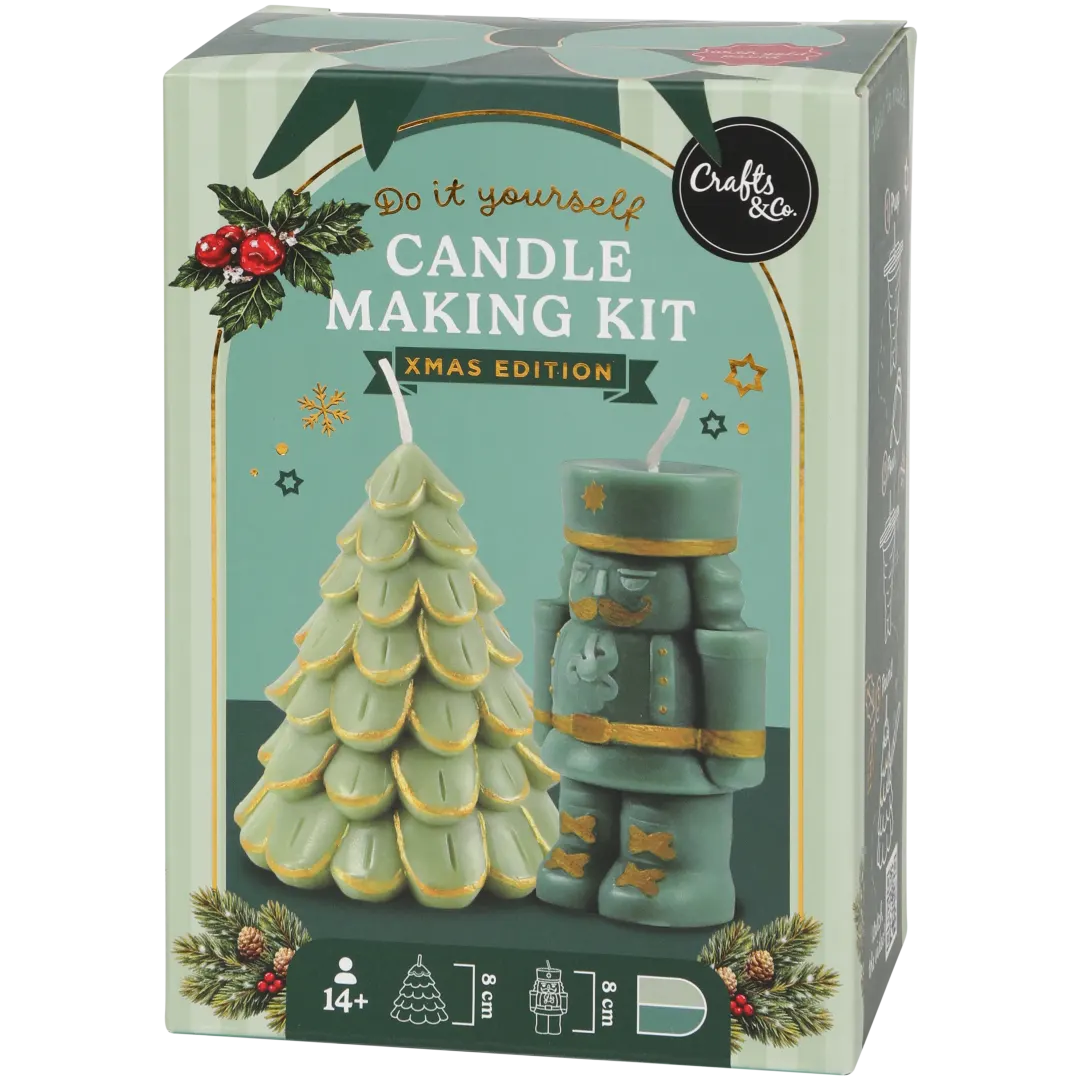 Realizza le tue candele natalizie Crafts & Co